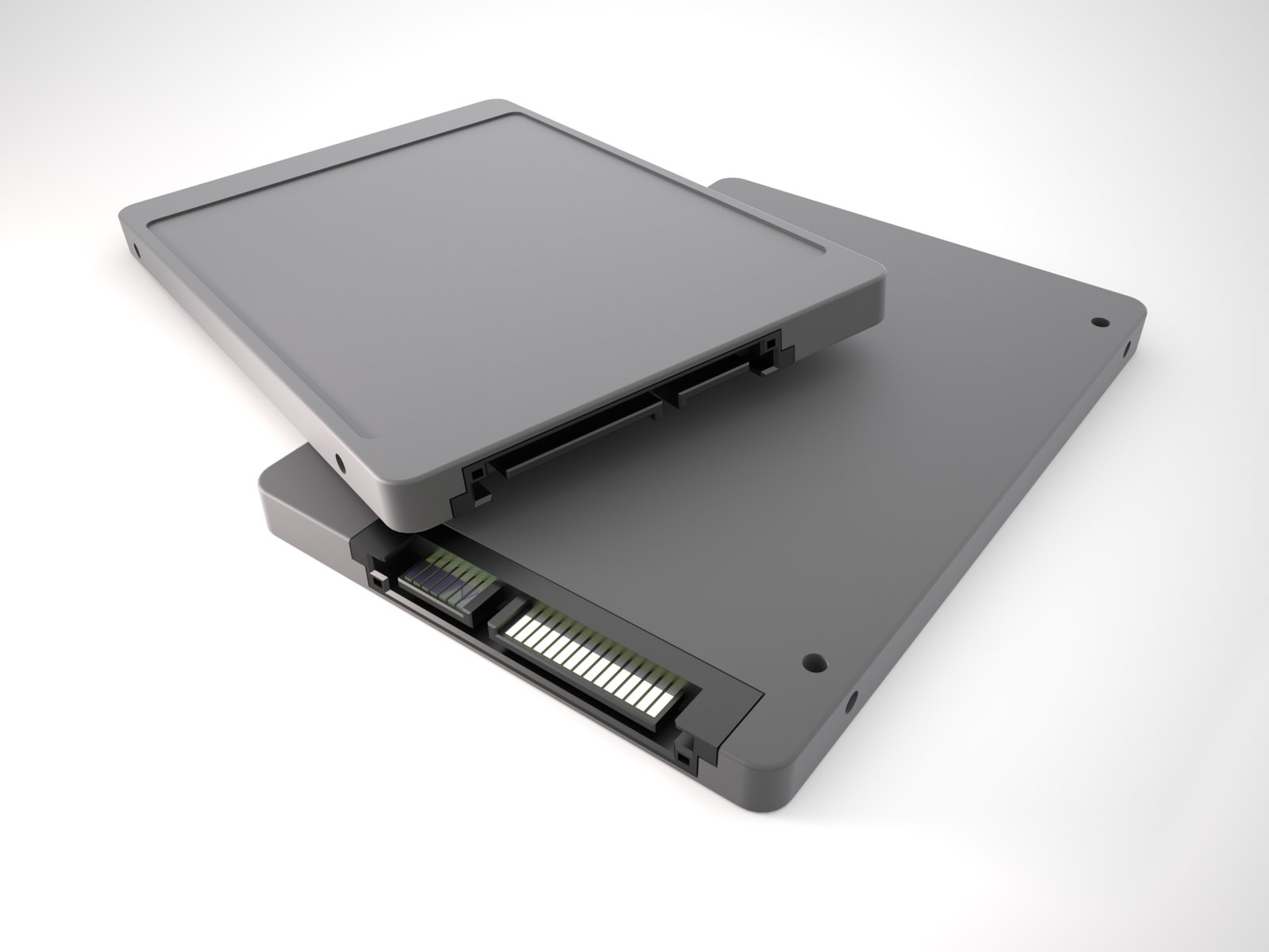 Render carcasa SSD